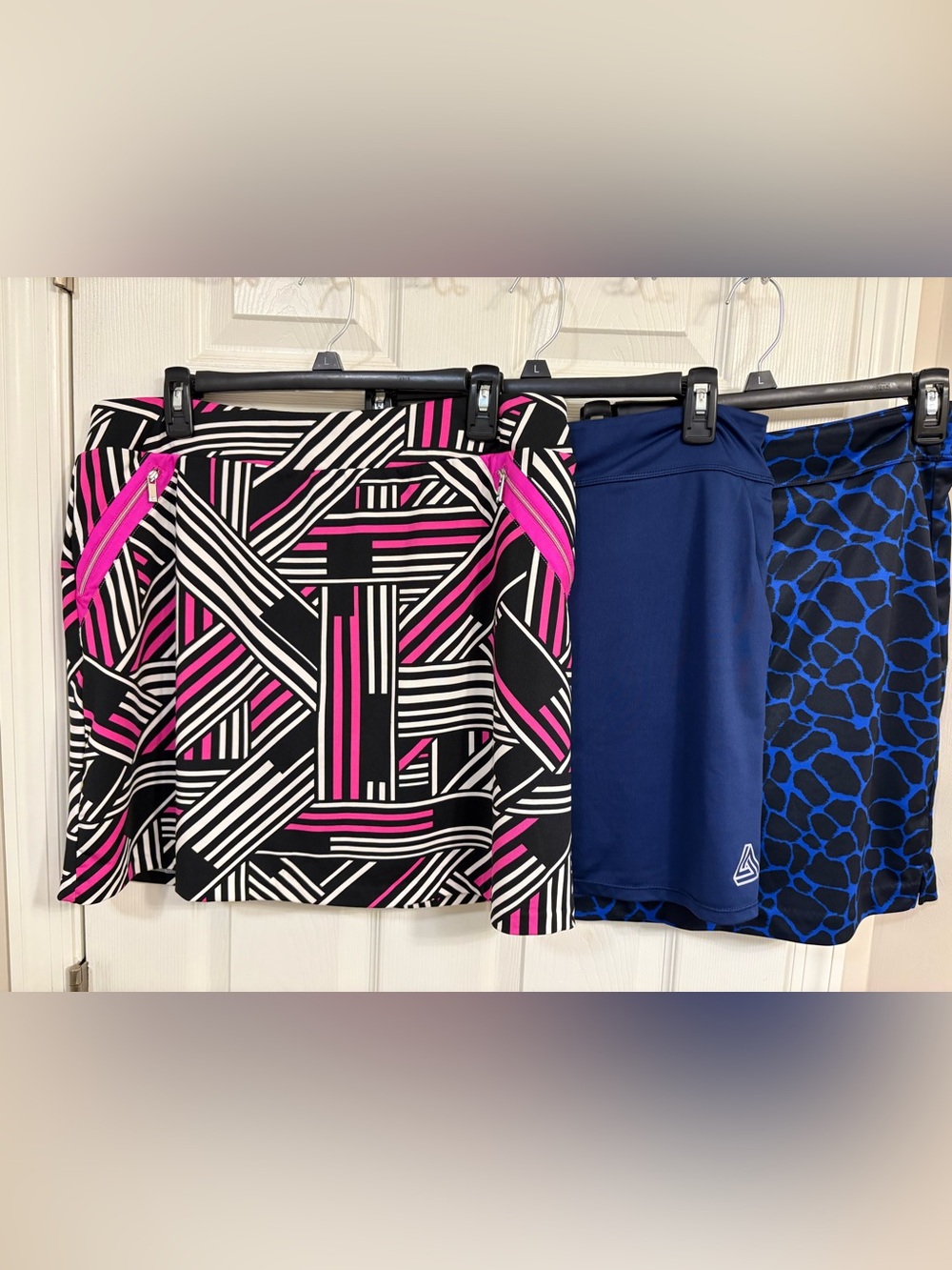 Athletic Golf & Tennis Skort - 3pc Bundle Lot Sz M and L- Greg Norman, Tail, BCG